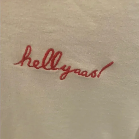 Kendall & Kylie Red and White Ringer Crop-top - Picture 3 of 11